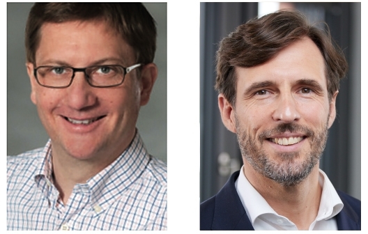 Michael Jenssen und Ulf Widera, Geschäftsführer von Urlaubsplus